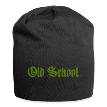 Old School - Jersey Beanie - black - Front