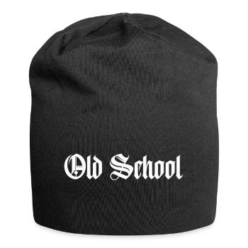 Old School - Jersey Beanie - black - Front