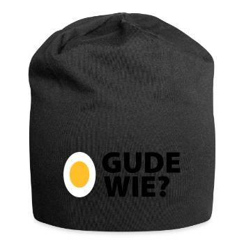 Ei Gude wie - Hessen - Jersey-Beanie - Schwarz - Vorne