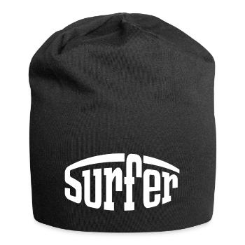 Surfer - Jersey-Beanie - Schwarz - Vorne