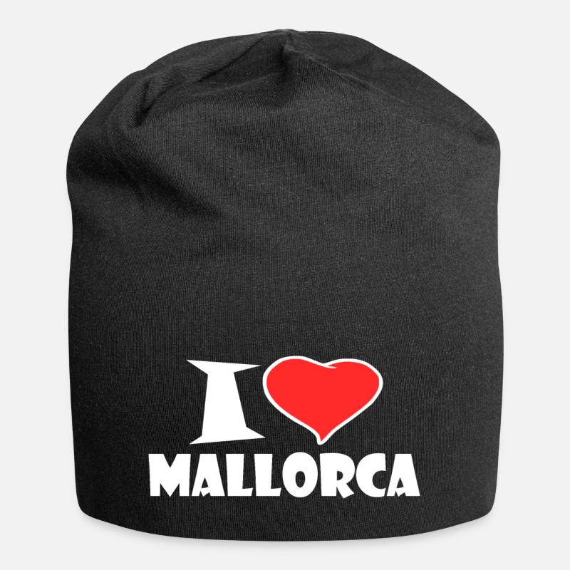 Mallorca - Jersey Beanie - black