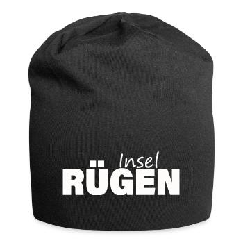 INSEL RÜGEN - Jersey-Beanie - Schwarz - Vorne