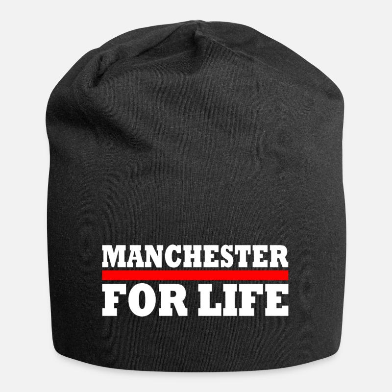 MANCHESTER - Jersey Beanie - black