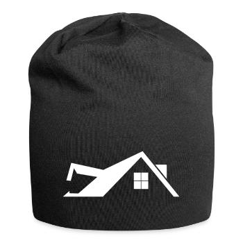 roof - Jersey-Beanie - Schwarz - Vorne