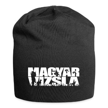 MAGYAR VIZSLA Chiens de chasse Chasseur de chiens Wilsigns - Bonnet en jersey - noir - Devant