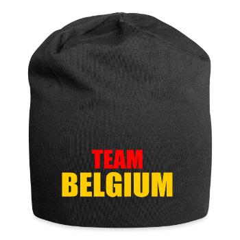 belgique - Bonnet en jersey - noir - Devant
