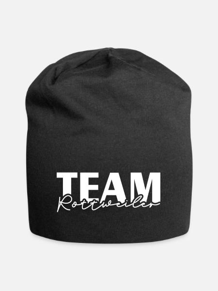 TEAM ROTTWEILER Wilsigns IGP Hundesport Hunde - Jersey-Beanie - Schwarz