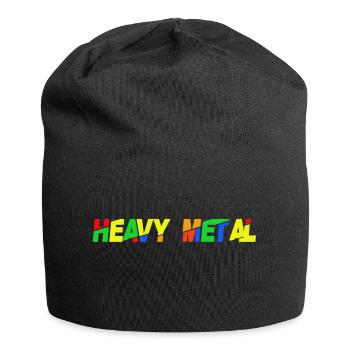Heavy Metal - Jersey-Beanie - Schwarz - Vorne