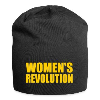 Womens revolution - Jersey Beanie - black - Front