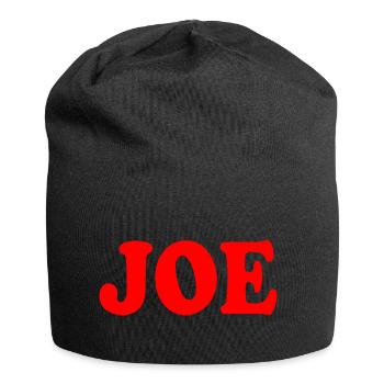 Joe - Jersey-Beanie - Schwarz - Vorne