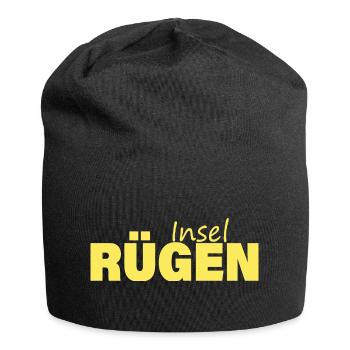 INSEL RÜGEN - Jersey-Beanie - Schwarz - Vorne