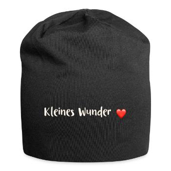 Petit miracle - Grossesse - Bonnet en jersey - noir - Devant