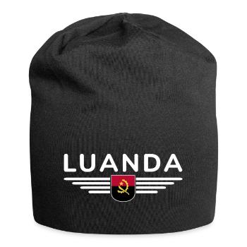 Luanda Design – Pride of the Capital - Jersey Beanie - black - Front