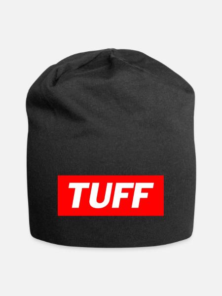 Tuff - Funny Memes - Jersey-Beanie - Schwarz