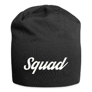 Squad - Jersey-Beanie - Schwarz - Vorne
