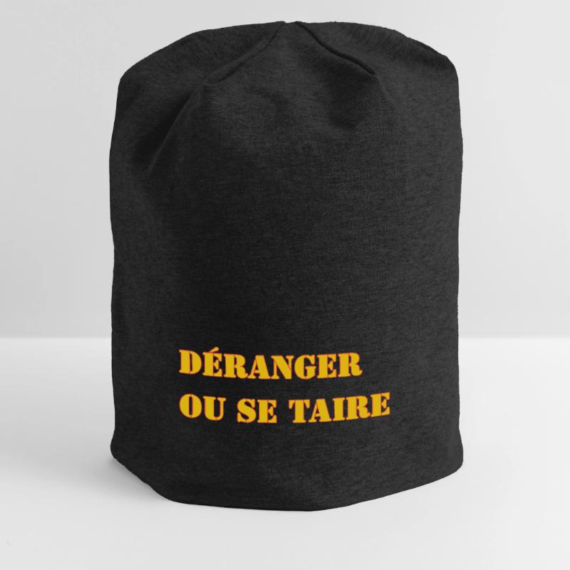 STÖREN ODER SCHWEIGEN. Jersey-Beanie