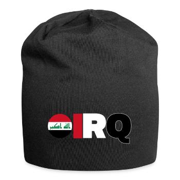 Irak - Bonnet en jersey - noir - Devant
