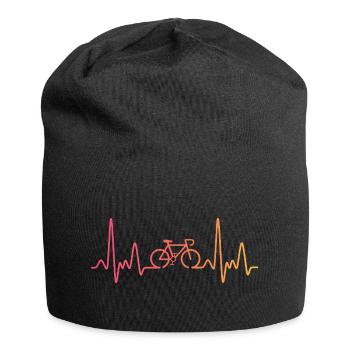 Sunset Cycling Heartbeat Cycling - Jersey Beanie - black - Front
