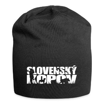 SLOVENSKY KOPOV Jagdhund Wilsigns Jagd Jäger Hunde - Jersey Beanie - black - Front