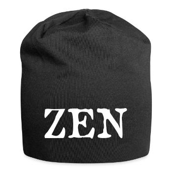 ZEN - Bonnet en jersey - noir - Devant
