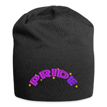Pride | gay, rainbow, love, lgbtq - Jersey Beanie - black - Front