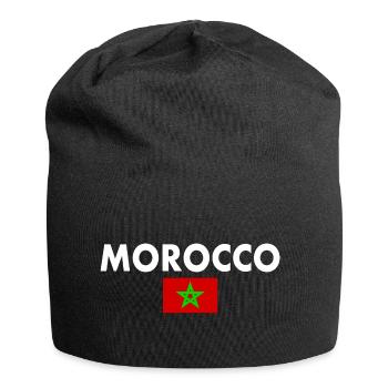 Maroc - Bonnet en jersey - noir - Devant