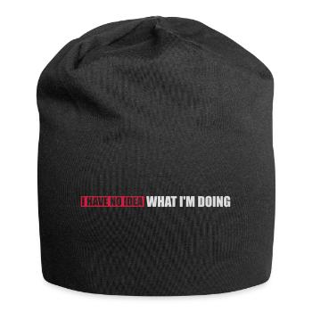 Aucune idée - Bonnet en jersey - noir - Devant
