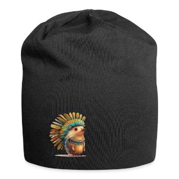 Bogusz der Igel - Jersey-Beanie - Schwarz - Vorne