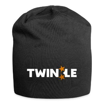 Twinkle - Jersey-Beanie - Schwarz - Vorne