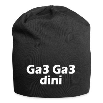Ga3 ga3 dini - Jersey-Beanie - Schwarz - Vorne