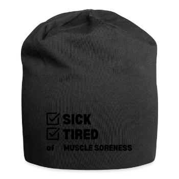 Sick and Tired - Jersey Beanie - black - Front