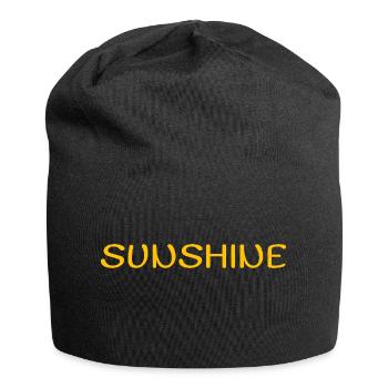 Sunshine - Jersey Beanie - black - Front