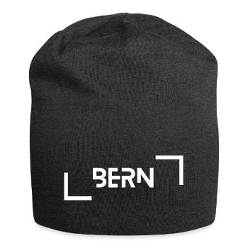 Bern - Jersey-Beanie - Anthrazit - Vorne