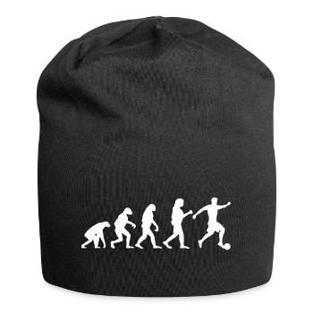 Champion d'Europe de football Hobby EM joueur de football - Bonnet en jersey - noir - Devant
