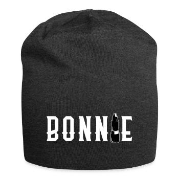 Bonnie & Clyde Partnerlook - Jersey-Beanie - Anthrazit - Vorne