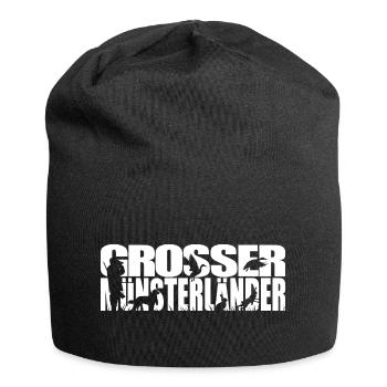 GROSSER MÜNSTERLÄNDER Jagdhund Jagdhunde Wilsigns - Jersey-Beanie - Schwarz - Vorne