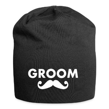 Groom - Jersey Beanie - black - Front