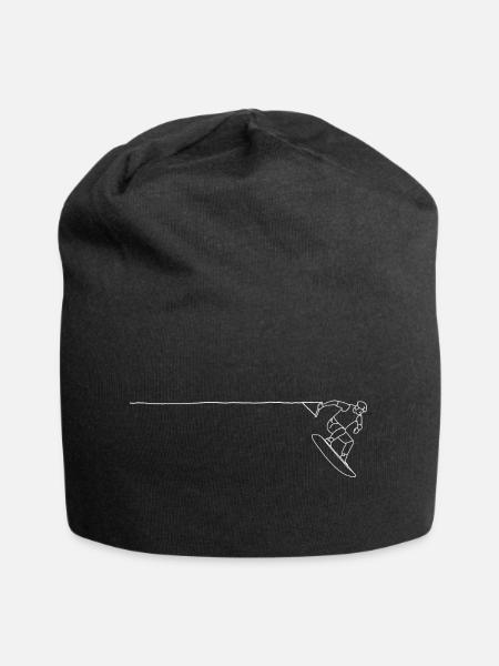 Wakeboarding is Fun - Jersey-Beanie - Schwarz