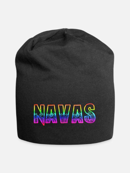 navas rs regenbogen - Jersey-Beanie - Schwarz
