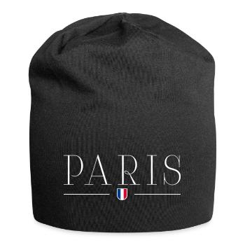 Ich liebe Paris T-Shirt - Stadt der Liebe - Jersey-Beanie - Schwarz - Vorne