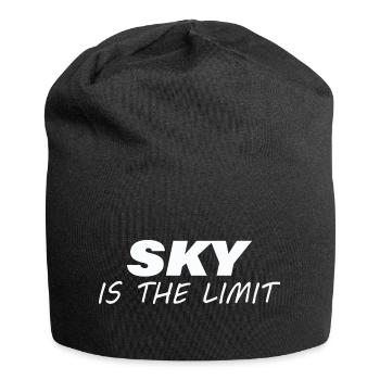 IL N’Y A PAS DE LIMITE - Bonnet en jersey - noir - Devant