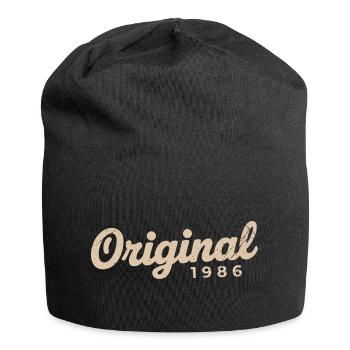 1986 Birthday Gift | Born in 1986 - Jersey Beanie - black - Front