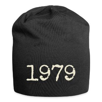 1979 Birthday Gift - Awesome since 1979 - Jersey Beanie - black - Front