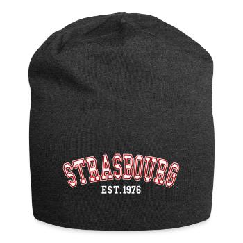 Strasbourg Est. 1976 - Jersey Beanie - charcoal grey - Front