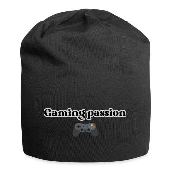Gaming Passion - Jersey Beanie - black - Front