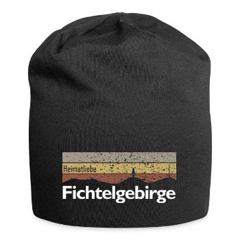 Fichtelgebirge Heimatliebe Fichtelshirt Schneeberg - Jersey-Beanie - Schwarz - Vorne