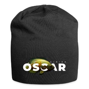 Oscar Fisch Modernes Aquarium Monster Fischhalter - Jersey-Beanie - Schwarz - Vorne