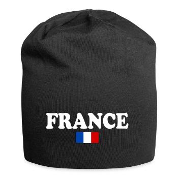FRANCE FRENCH FLAG - Jersey Beanie - black - Front