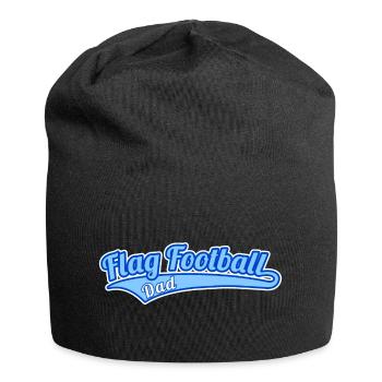 Flag Football Dad - Vater - Bonnet en jersey - noir - Devant