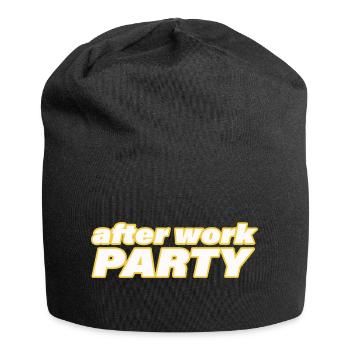 AFTER WORK PARTY - Jersey-Beanie - Schwarz - Vorne